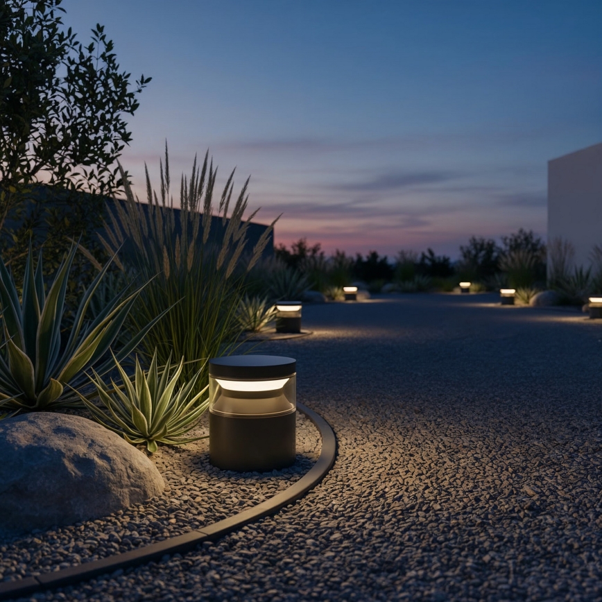 Ideal Lux - LED Outdoor lamp BOEING LED/14W/230V 15 cm CRI 90 IP65 black