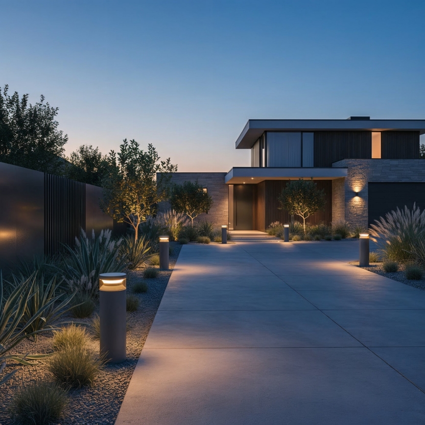 Ideal Lux - LED Outdoor lamp BOEING LED/14W/230V 40 cm CRI 90 IP65 anthracite