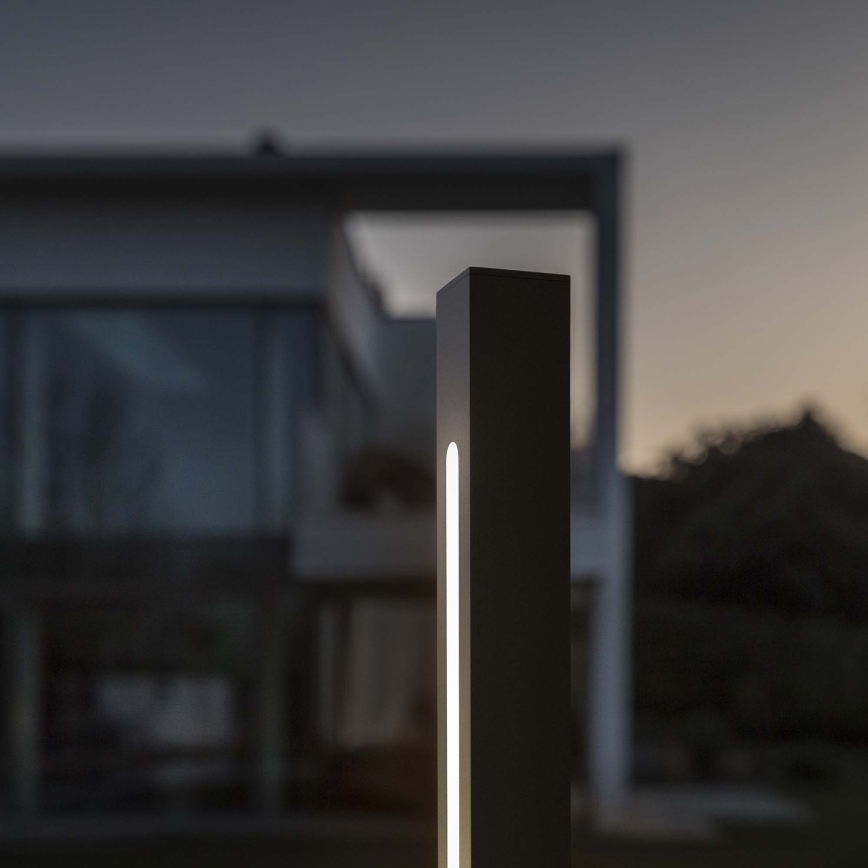 Ideal Lux - LED Outdoor Lamp JEDI LED/7W/230V 40 cm CRI 90 IP65 anthracite