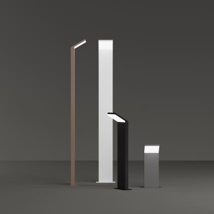 Ideal Lux - LED Outdoor lamp STYLE LED/8,5W/230V 4000K 50 cm CRI 90 IP54 black