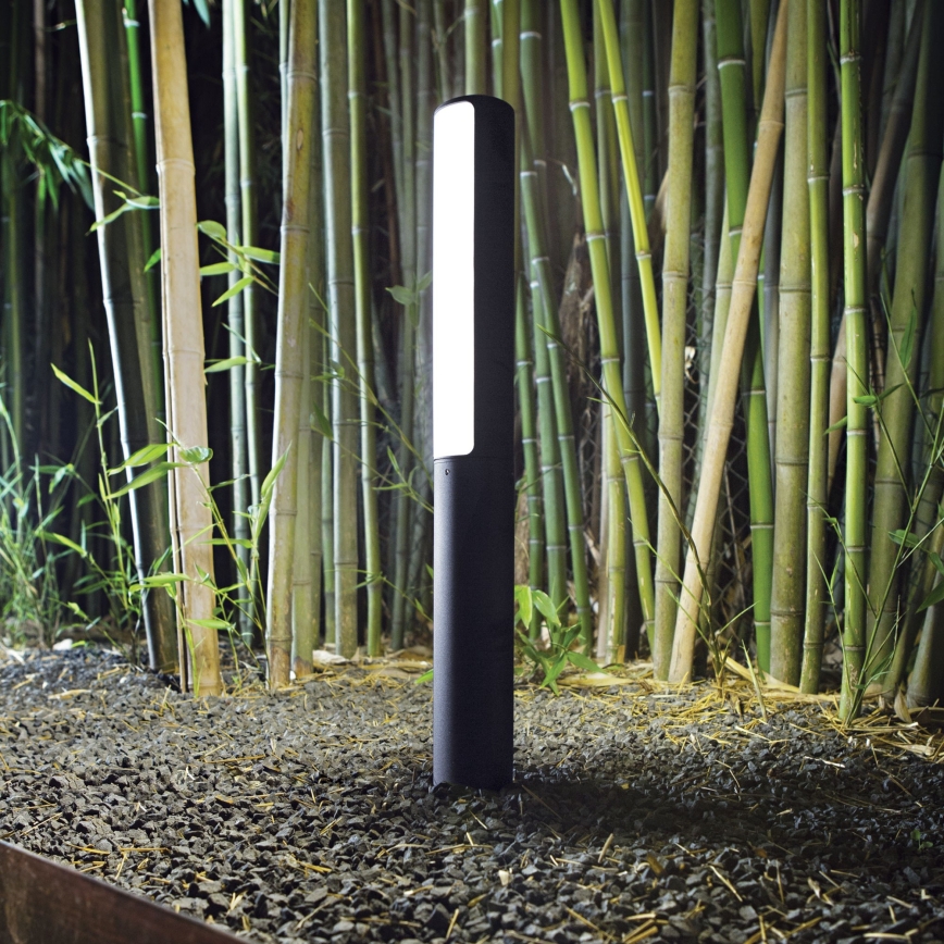 Ideal Lux - LED Outdoor Light ETERE LED/9,5W/230V 3000K 60 cm CRI 90 IP44 anthracite