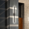 Ideal Lux - LED Outdoor Wall Light LINEA LED/23W/230V CRI 90 144 cm IP54 anthracite