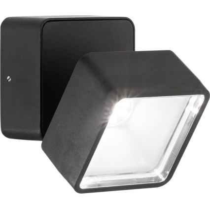 Ideal Lux - LED Outdoor Wall Light OMEGA LED/7W/230V CRI 90 IP54 Brown