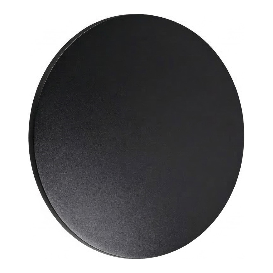 Ideal Lux - LED Outdoor Wall Light PUNTO LED/9W/230V CRI 90 Ø 18 cm IP54 Black