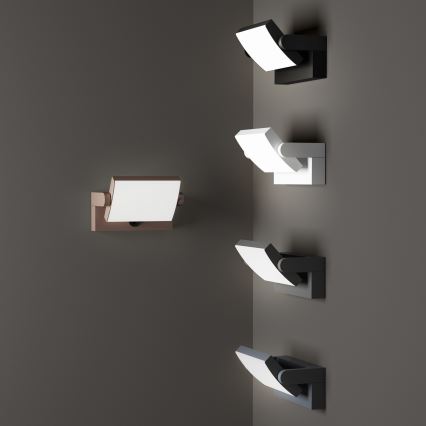 Ideal Lux - LED Outdoor wall light SWIPE LED/21W/230V CRI 90 IP54 anthracite