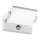 Ideal Lux - LED Outdoor wall light with a sensor SWIPE LED/21W/230V CRI 90 IP54 white