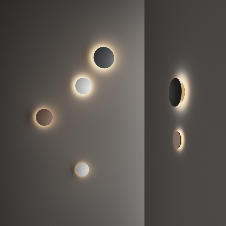 Ideal Lux - LED Outdoor Wall Light PUNTO LED/9W/230V CRI 90 Ø 18 cm IP54 white