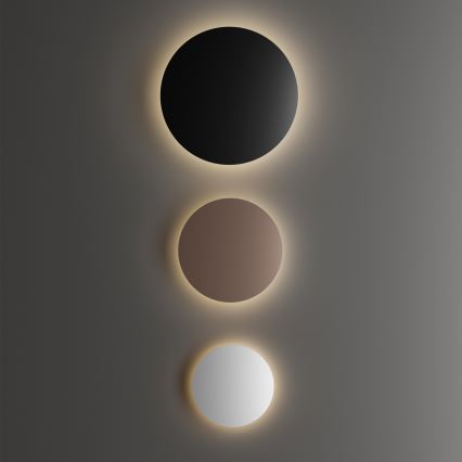 Ideal Lux - LED Outdoor Wall Light PUNTO LED/9W/230V CRI 90 Ø 18 cm IP54 white