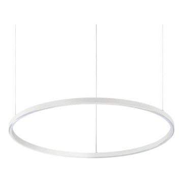 Ideal Lux - LED pendant light on cable ORACLE SLIM LED/37W/230V 4000K CRI 90 Ø 70 cm white