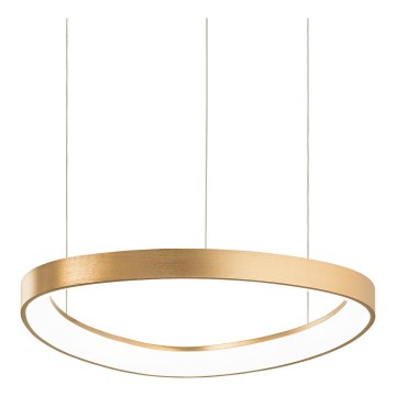 Ideal Lux - LED Pendant on Cable GEMINI LED/36W/230V 4000K pr. 42,5 cm CRI 90 brass