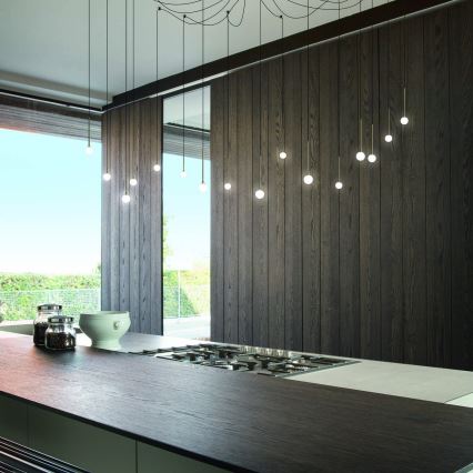 Ideal Lux - LED pendant on cable LUCCIOLA 16xLED/16W/230V CRI 90 spider black