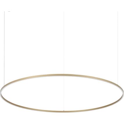 Ideal Lux - ORACLE SLIM LED Cable Pendant LED/81W/230V 3000K CRI 90 Ø150 cm Gold