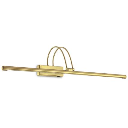 Ideal Lux - LED Picture light BOW LED/8W/230V 76 cm CRI 90 gold