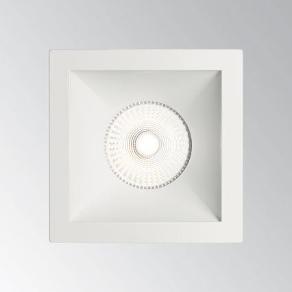 Ideal Lux - LED recessed downlight GAME TRIM LED/11W/230V 3000K CRI 90 8,4x8,4 cm IP40 white
