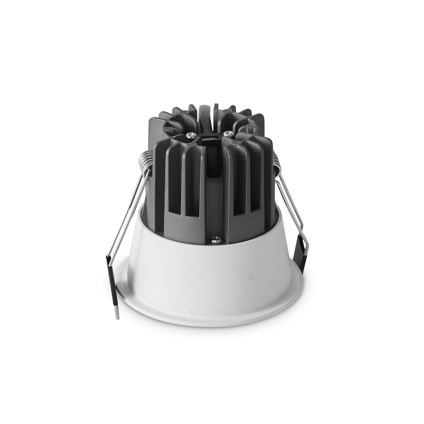 Ideal Lux - GAME TRIM LED Recessed Downlight 11W 230V 3000K CRI 90 Ø 8.5 cm IP40 Gold/White