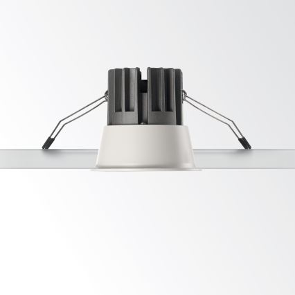 Ideal Lux - GAME TRIM Recessed LED Downlight 11W/230V 3000K CRI 90 Ø 8.5 cm IP40 White