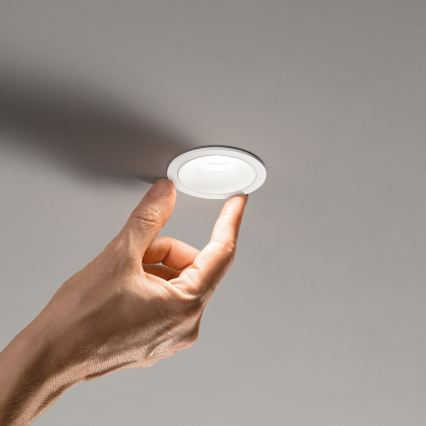 Ideal Lux - GAME TRIM LED recessed downlight, 5.5W/230V, 3000K, CRI 90, diam. 5.8 cm, white