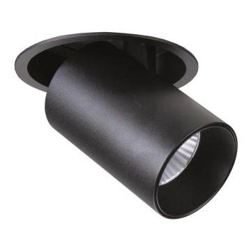 Ideal Lux - LED recessed spotlight NOVA LED/12W/230V, CRI 90, Ø 10 cm, black