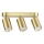Ideal Lux - LED Spotlight DYNAMITE 3xGU10/7W/230V CRI 90 Brass