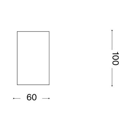 Ideal Lux - LED Spotlight LOOK 1xGU10/7W/230V CRI 90 6x6 cm brass