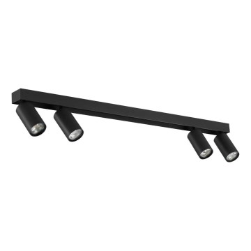 Ideal Lux - LED Spotlight PROFILO 4xGU10/7W/230V CRI 90 black