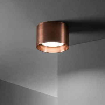 Ideal Lux - LED spotlight SPIKE 1xGX53/9W/230V, Ø 10 cm, copper finish