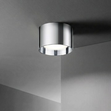 Ideal Lux - LED spotlight SPIKE 1xGX53/9W/230V Ø 10 cm polished chrome