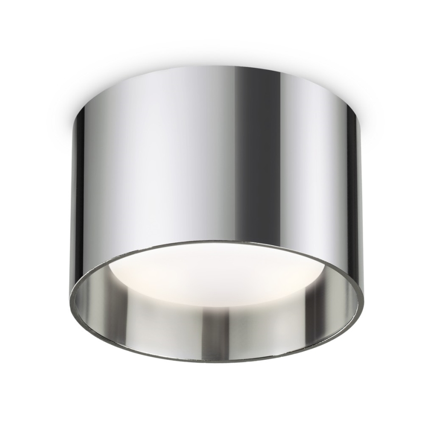 Ideal Lux - LED spotlight SPIKE 1xGX53/9W/230V Ø 10 cm polished chrome