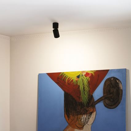 Ideal Lux - LED Spotlight TOBY 1xGU10/7W/230V CRI 90 black