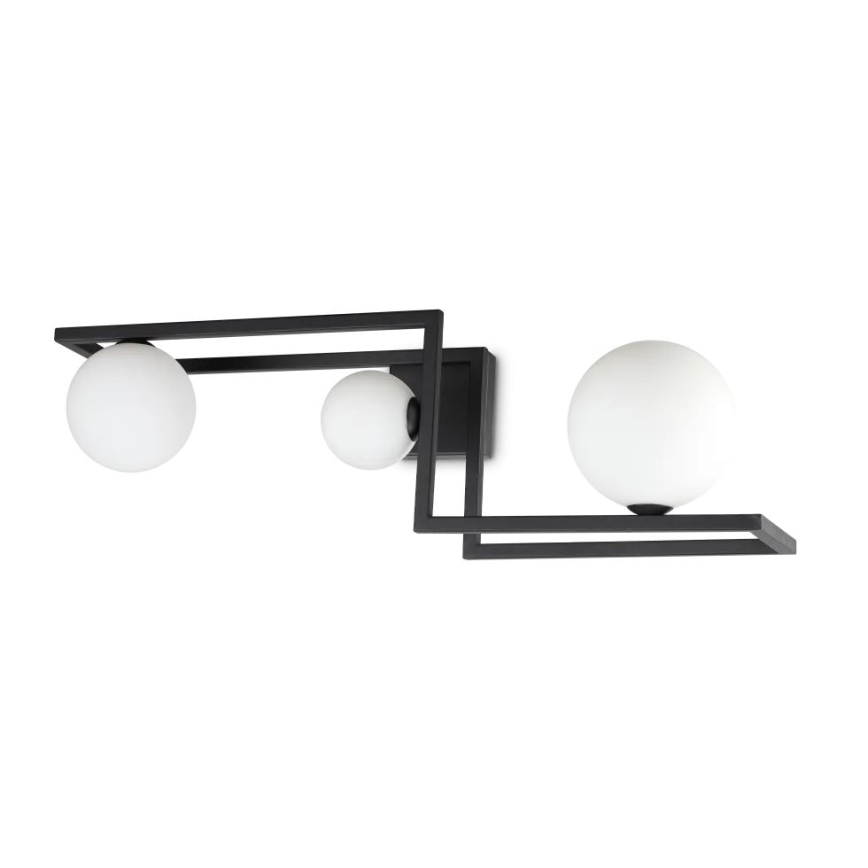 Ideal Lux - LED Surface-mounted chandelier ANGOLO 3xG9/3W/230V black