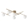 Ideal Lux - LED Surface-mounted chandelier ATLAS 5xG9/3W/230V gold