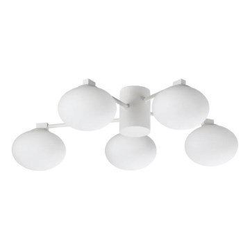 Ideal Lux - LED Surface-mounted chandelier HERMES 5xG9/3W/230V d. 60 cm white