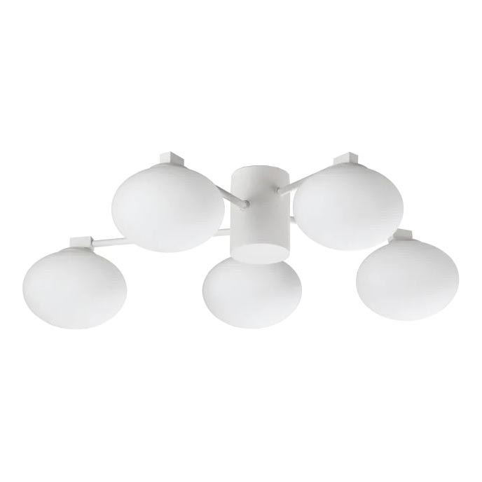 Ideal Lux - LED Surface-mounted chandelier HERMES 5xG9/3W/230V d. 60 cm white