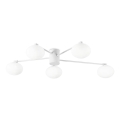 Ideal Lux - LED Surface-mounted chandelier HERMES 5xG9/3W/230V d. 90 cm white