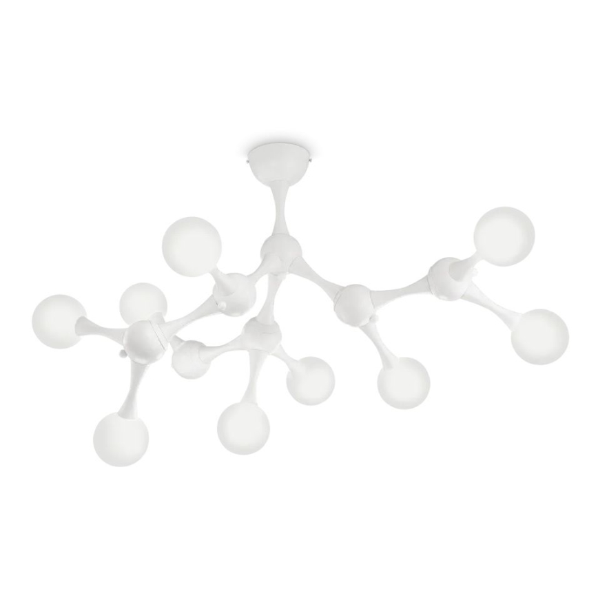 Ideal Lux - LED Surface-mounted chandelier NODINO 9xG9/3W/230V white