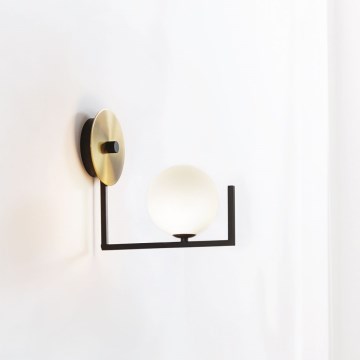 Ideal Lux - LED Wall lamp BIRDS 1xG9/3W/230V black/gold