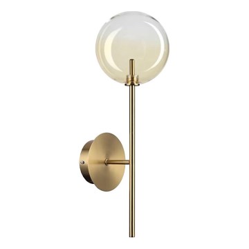 Ideal Lux - LED Wall lamp EQUINOXE 1xG4/2W/230V brass/smoky