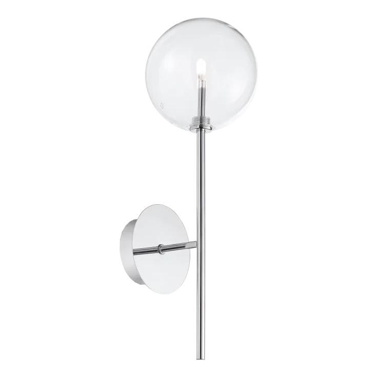 Ideal Lux - LED Wall lamp EQUINOXE 1xG4/2W/230V shiny chrome/clear