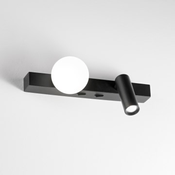 Ideal Lux - LED Wall Light BINOMIO 2xLED/3W/230V CRI 90 black