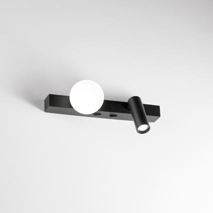 Ideal Lux - LED Wall Light BINOMIO 2xLED/3W/230V CRI 90 black