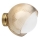 Ideal Lux - LED Wall Light BLOOM 1xE27/42W/230V gold/smoked beige