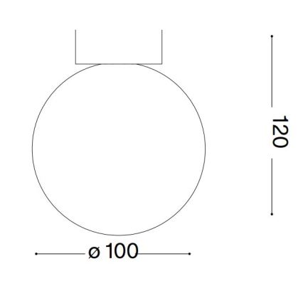 Ideal Lux - LED Wall light CARTA 1xG9/3W/230V d. 10 cm white