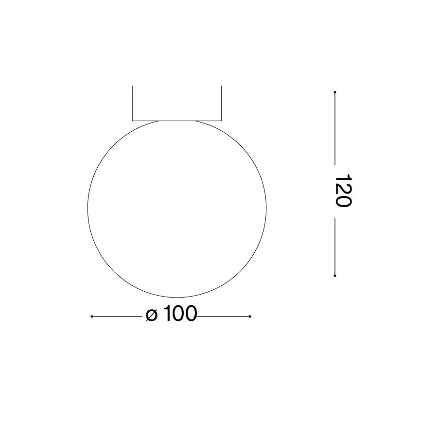 Ideal Lux - LED Wall light CARTA 1xG9/3W/230V d. 10 cm white
