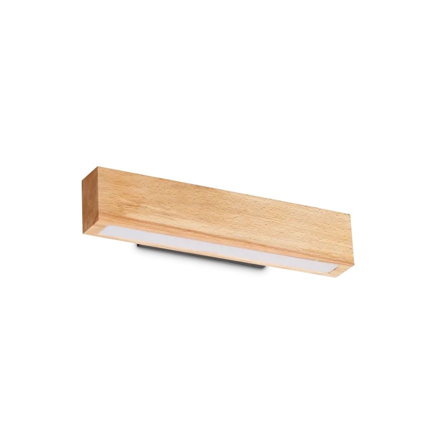 Ideal Lux - LED Wall light CRAFT LED/12W/230V CRI 90 beech