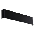 Ideal Lux - LED Wall light DELTA LED/14W/230V 3000K 41 cm CRI 90 black