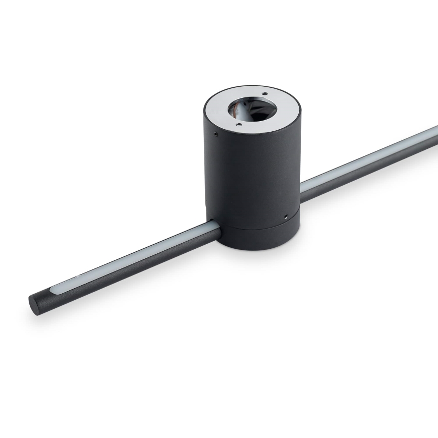 Ideal Lux - LED Wall light ESSENCE LED/12W/230V 3000K 70 cm CRI 90 black