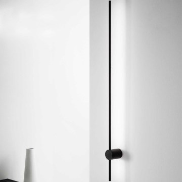 Ideal Lux - LED Wall light ESSENCE LED/19W/230V 124 cm 3000K CRI 90 black