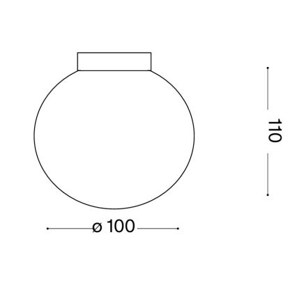 Ideal Lux - LED Wall Light MAPA 1xG9/3W/230V Ø 10 cm White