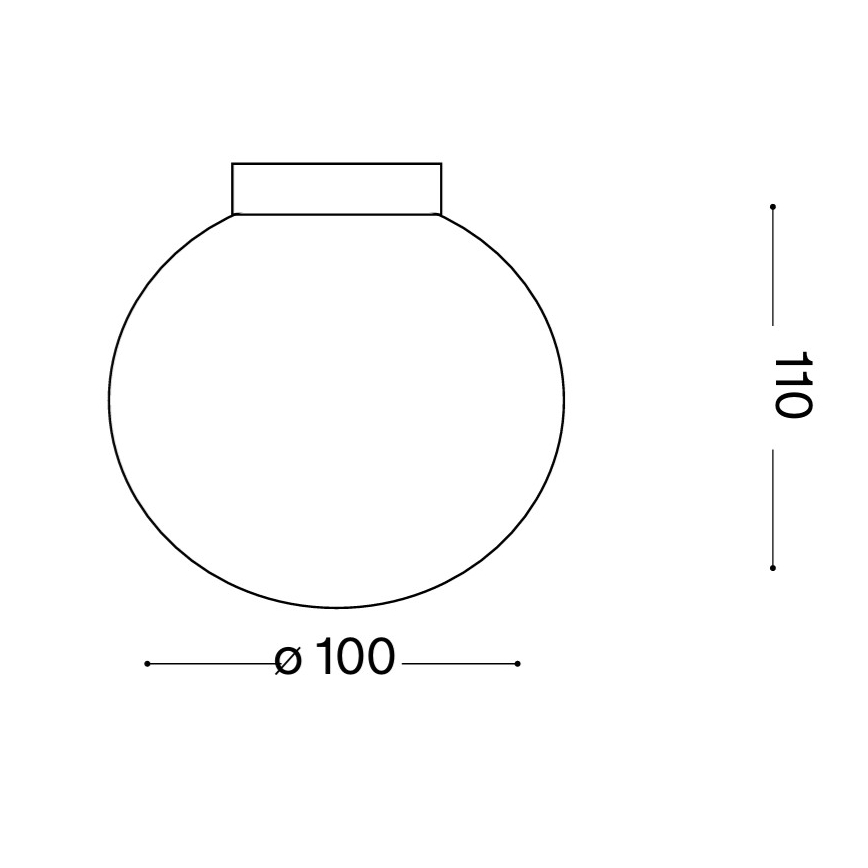Ideal Lux - LED Wall Light MAPA 1xG9/3W/230V Ø 10 cm White