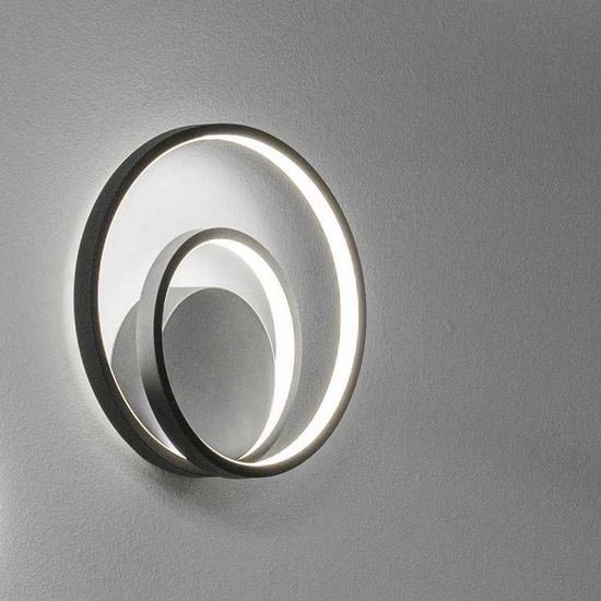 Ideal Lux - LED Wall light OZ LED/26W/230V CRI 90 black
